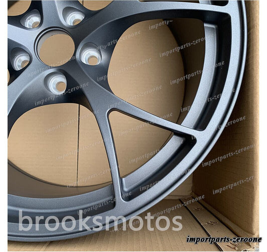 1点限り アルファロメオジュリア 19インチ 鍛造ホイール 19x9 サテンガンメタル 4 個セット　鍛造-BRN-12015★