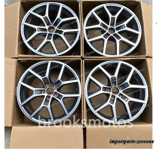 1点限り 18インチ グレー スタイル ホイール Fot Volvo V60 S60 Polestar XC60 XC90 4 本セット　鍛造　-BRN-11618★