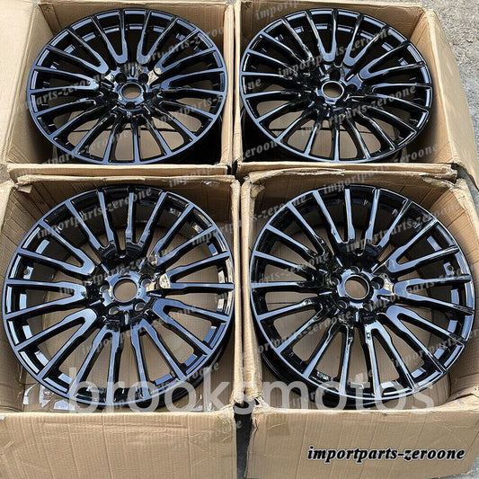 1点限り 20インチ　グロスブラック　 BMW 2017+ 6シリーズ GT 2016+ 7シリーズ 　ホイール４本セット　-BRN-11509★　鍛造