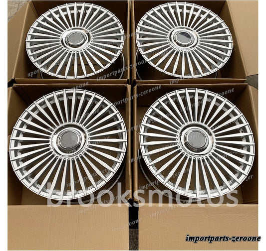 1点限り ベントレー コンチネンタル GT 21x9.5 21インチマルチスポークシルバースタイルホイール　鍛造-BRN-11767★