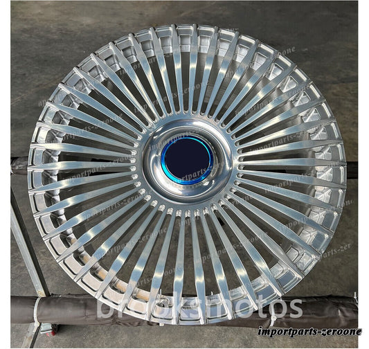 1点限り 2019+ メルセデスベンツ X167 GLS クラス 22インチ マルチスポークポリッシングホイール　鍛造　-BRN-11960★