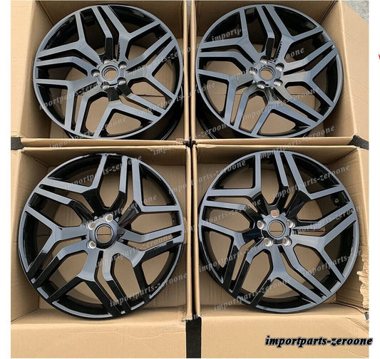 1点限り 20インチ グロスブラックスタイルホイール レンジローバー エボック LR2 5x108 20x9　鍛造-BRN-12274★