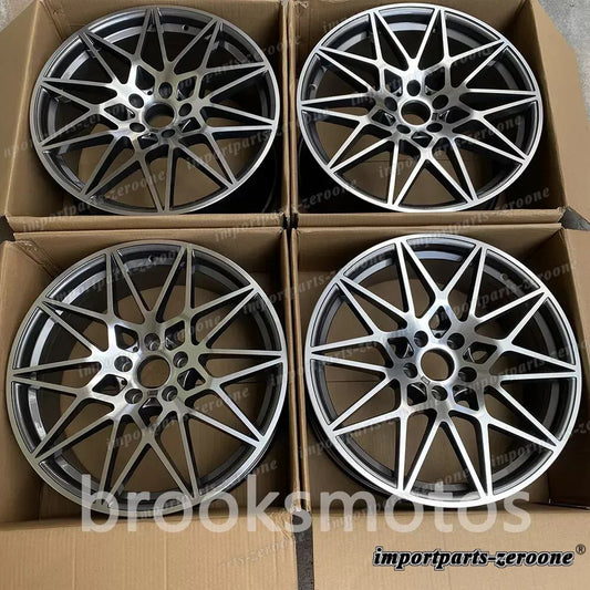 BMW M2 F87 M3 F80 M4 F82 83 20x8.5 20x10 666  20インチ グレー スタイル ホイール  LI-1209