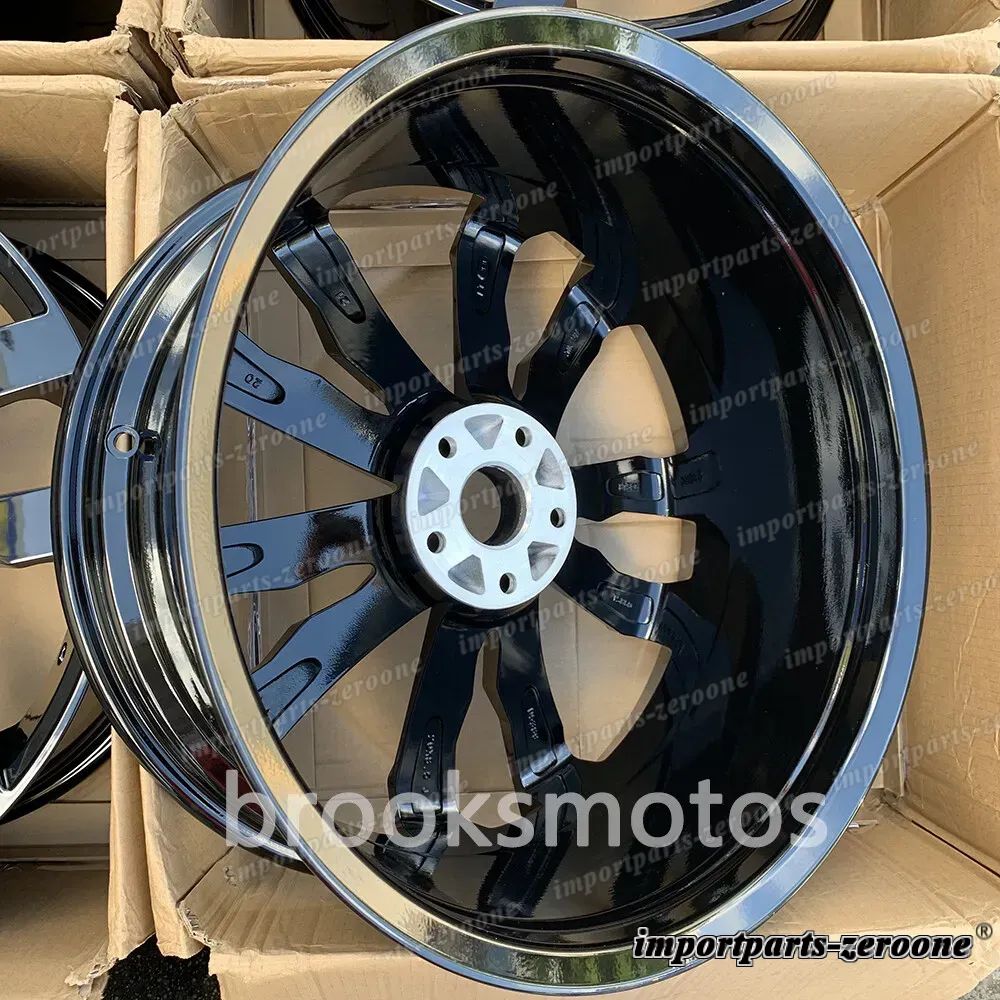 20インチブラックスタイルホイールVW Termont ティグアン L 20x8.5 5x112 オフセット 38  LI-1248