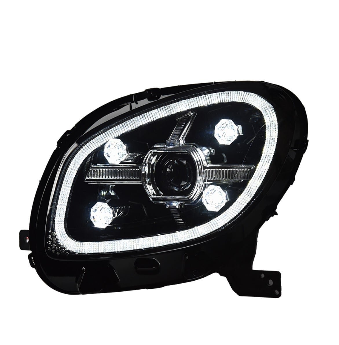 スマート2016-2020 LEDグレードアップヘッドライト HEADLIGHTS ALL LED