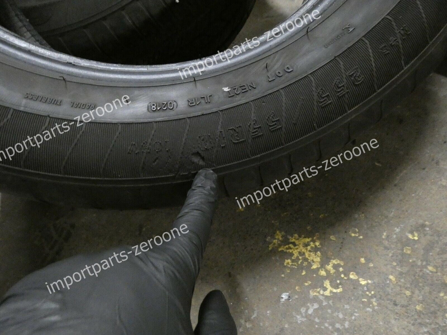 COPPIA (X2) GOODYEAR AQUILA LS-2 ALL SEASON 255/55/R18 109V 6.2MM & 6.6MM N ° XT-14777