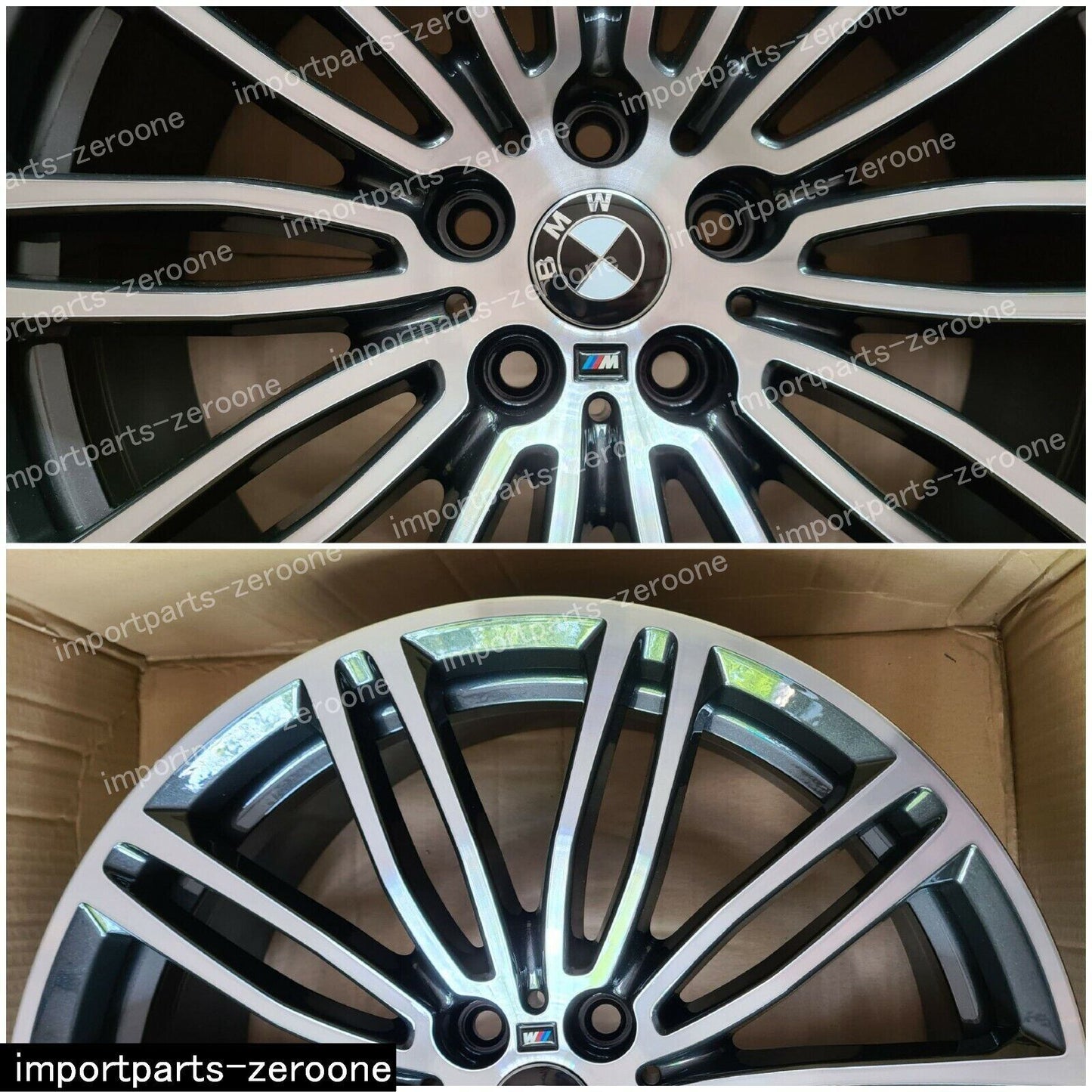 19インチ純正BMW 5シリーズG30 G31 G38合金ホイールダイヤモンドカット664M４本セット- SGA-1024