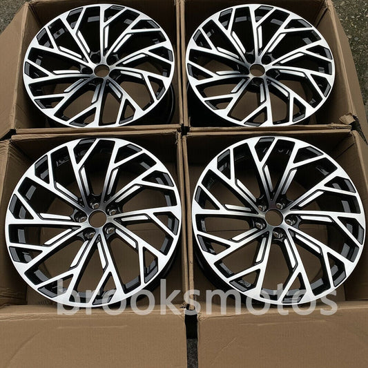 21" NEW STYLE WHEEL 2018+ AUDI A8 S8 21X9 SET OF 4 BRN-1339