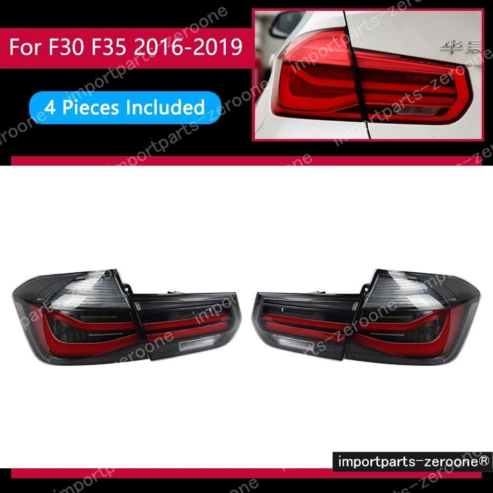 BMW　３シリーズ　 F30　2013～2018　F35　アップグレードヘッドライト　16～19 SMOKE　　-HAD-1080