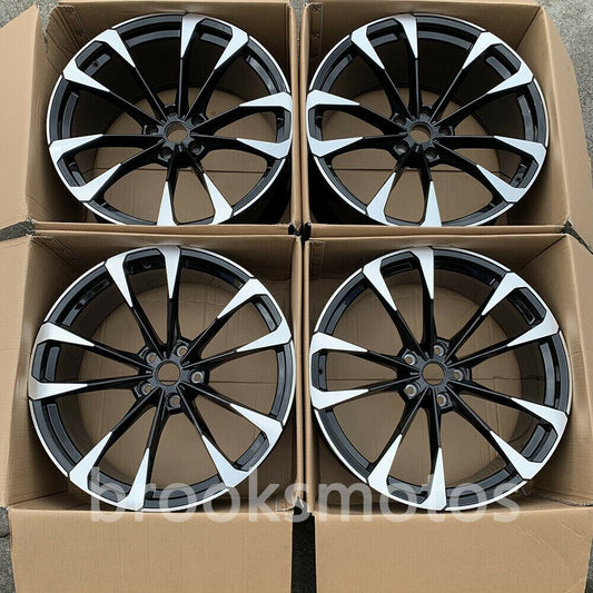 24" Twin 5 Spoke Stage Style Forged Wheels 2016+ Audi SQ7 Q8 RSQ8 BRN-1974