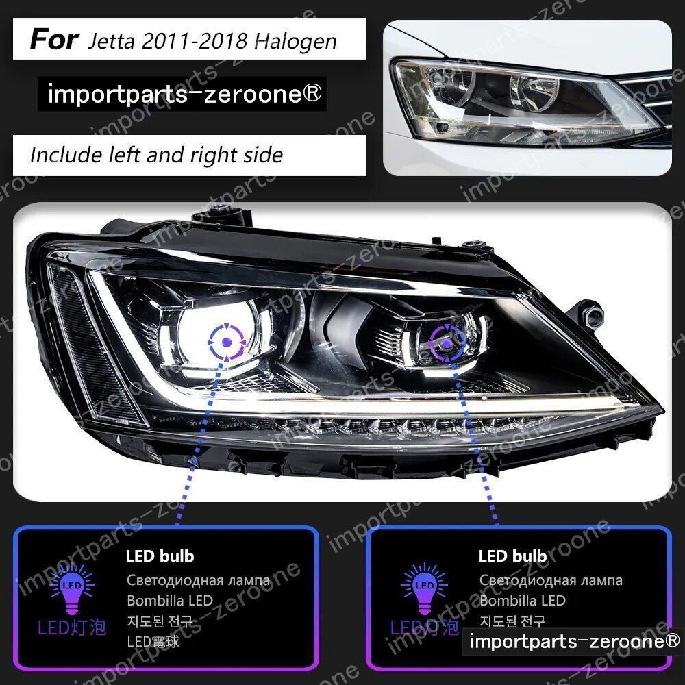 VW　ジェッタ　アップグレードヘッドライト　MK6　2011-2018　B8　HEADLIGHT XENON　　-HAD-1022