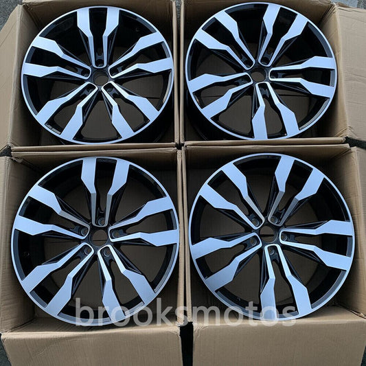 21" NEW BLACK STYLE WHEEL 2017+ VW ATLAS 21X9 OFFSET 31 BRN-1251