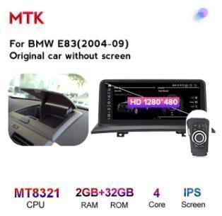 BMW X3 E83 2004-2009 アンドロイドナビ MTK 32G　　-YA-1098