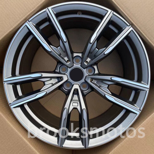 BMW G20 21 3 시리즈 G 22 23 4 시리즈 19 인치 NEW 그레이 스타일 휠 792 BRN-1187
