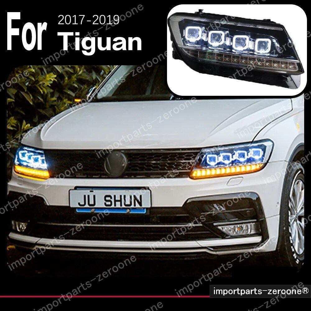 VW　ティグアン　アップグレードヘッドライト　2007～2012　HEADLIGHTFULL 　　-HAD-1071