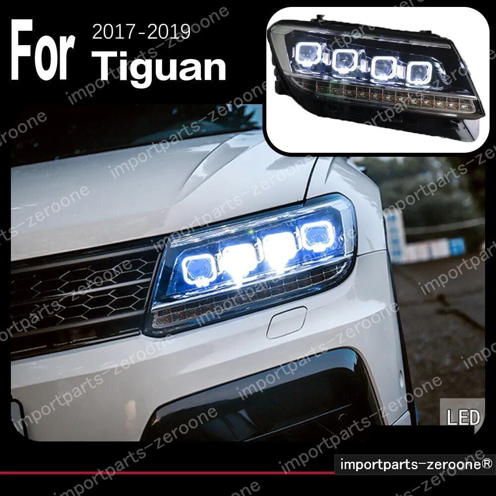 VW　ティグアン　アップグレードヘッドライト　2007～2012　HEADLIGHTFULL 　　-HAD-1071