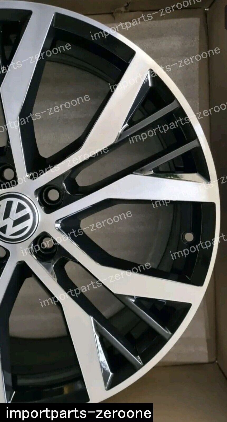 19インチ　純正 VW ゴルフ GTI GDT MK7 サンティアゴ アルミホイール 5G0601025AN  １本- SGA-1030