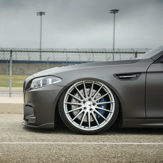 19インチ AG M615 シルバー ホイール　19X8.5 19X9.5 ４本セット  BMW　５シリーズ　 F10 528 535 550　に適合