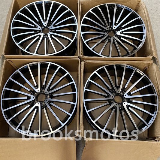 메르세데스 벤츠 W223 S 클래스 마이바흐 21X9/10 21 인치 NEW 스테이지 스타일 휠 BRN-1516