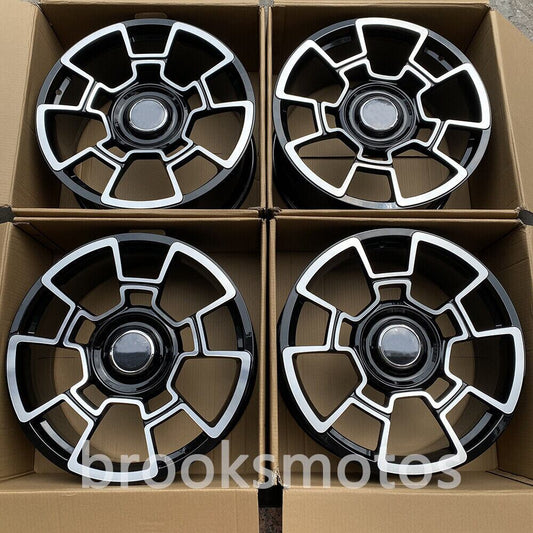 22インチ ブラックフォージドホイール　ロールスロイス　ゴーストレイトダウンプリベート BRN-1931