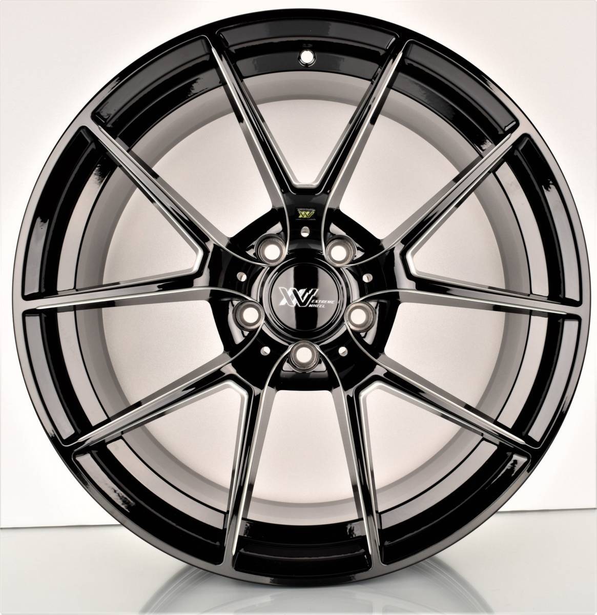 19インチ STAGGERED BLACK ホイール ( ４本セット ) アウディ A5 A7 A8 S5 S7 S8 RS5 RS7 SQ5 　-DFO-1067