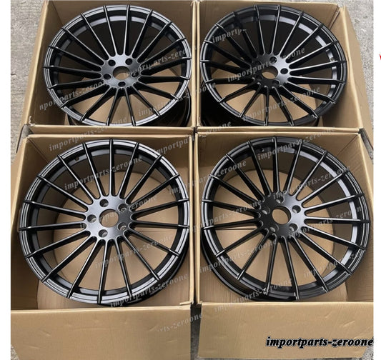22 인치 HM 스타일 휠 BMW X7 2022 ~ 2025 G07 새틴 블랙 -BRN-11864-3