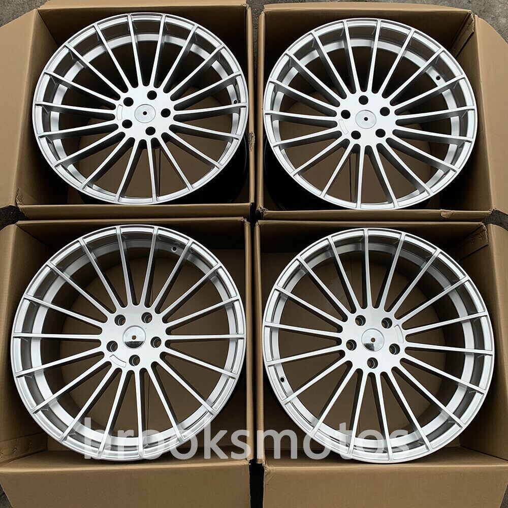 24インチ  HM スタイル シルバー 鍛造 ホイール   2016+ BMW G11 G12 7 シリーズ 24X9 24X10 BRN-1877
