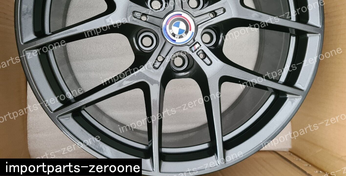 18インチ　 純正 BMW 1 シリーズ F40 合金ホイール リム 8092353 554M M パフォーマンス グレー １本- SGA-1004