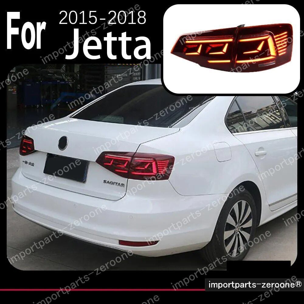 VW　ジェッタ　2015～2019　MK6　B8　アップグレードヘッドライト　SMOKE　　-HAD-1056