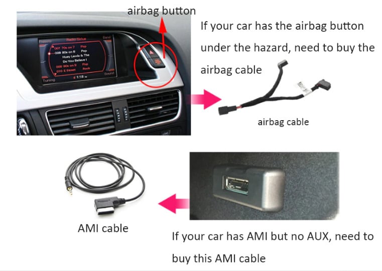 アウディ　A4　B8　A5　2004-2008　アンドロイドナビ　CD CHANGER　タイプのみ適合