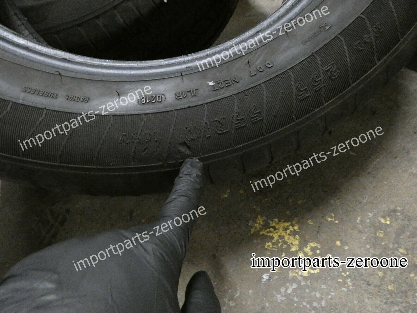 PAAR (X2) GOODYEAR EAGLE LS-2 ALLWETTER 255/55/R18 109V 6.2MM & 6.6MM  REPAIR XT-10737