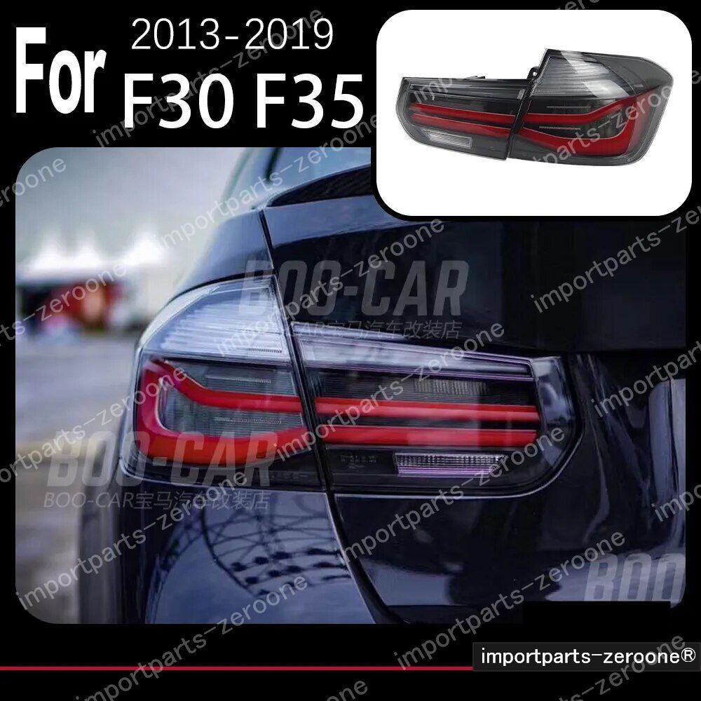 BMW　３シリーズ　 F30　2013～2018　F35　アップグレードヘッドライト　16～19 SMOKE　　-HAD-1080