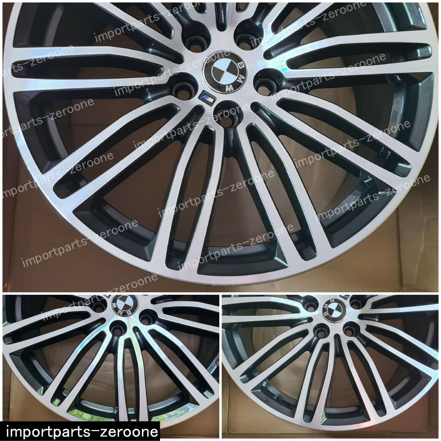 19インチ純正BMW 5シリーズG30 G31 G38合金ホイールダイヤモンドカット664M４本セット- SGA-1024