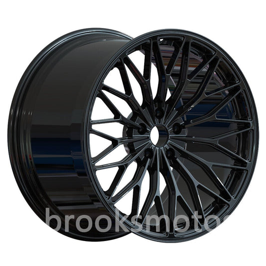 ランボルギーニ　ウラカン　鍛造ホイール　EVO　LP640　LP580  20インチ  21インチ フォージドホイールブラック BRN-1950－2