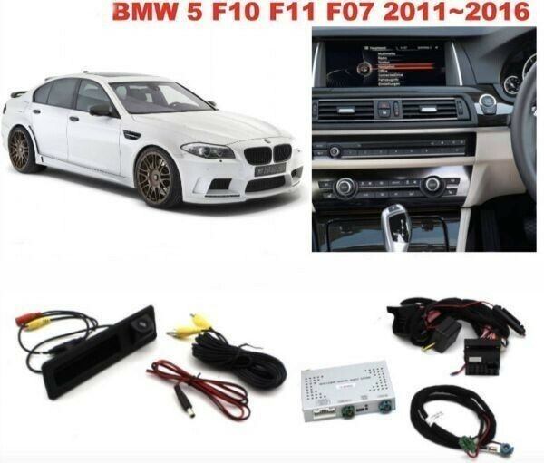 ☆ BMW　5シリーズ　バックカメラインストールパッケージ　 F10 F11 F07 2011～2016☆ 送料無料！！1147